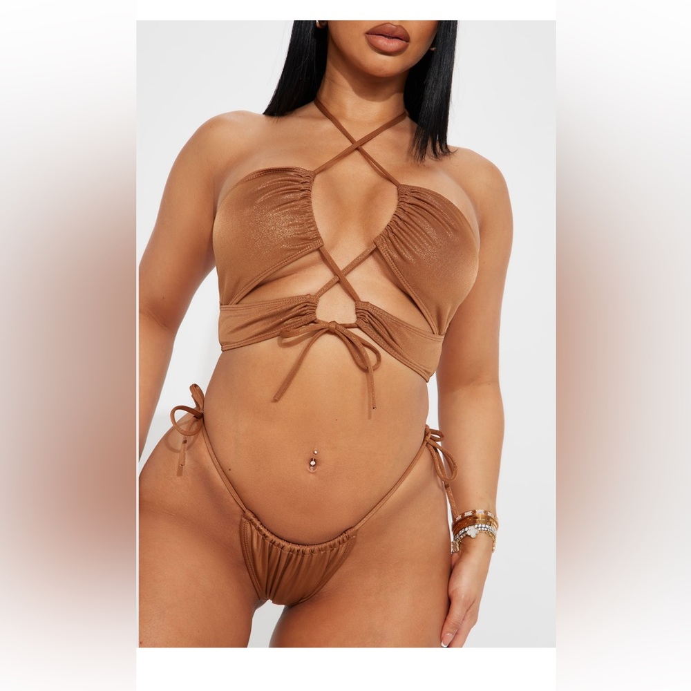 3 piece bathing suit - Picture 3 of 8